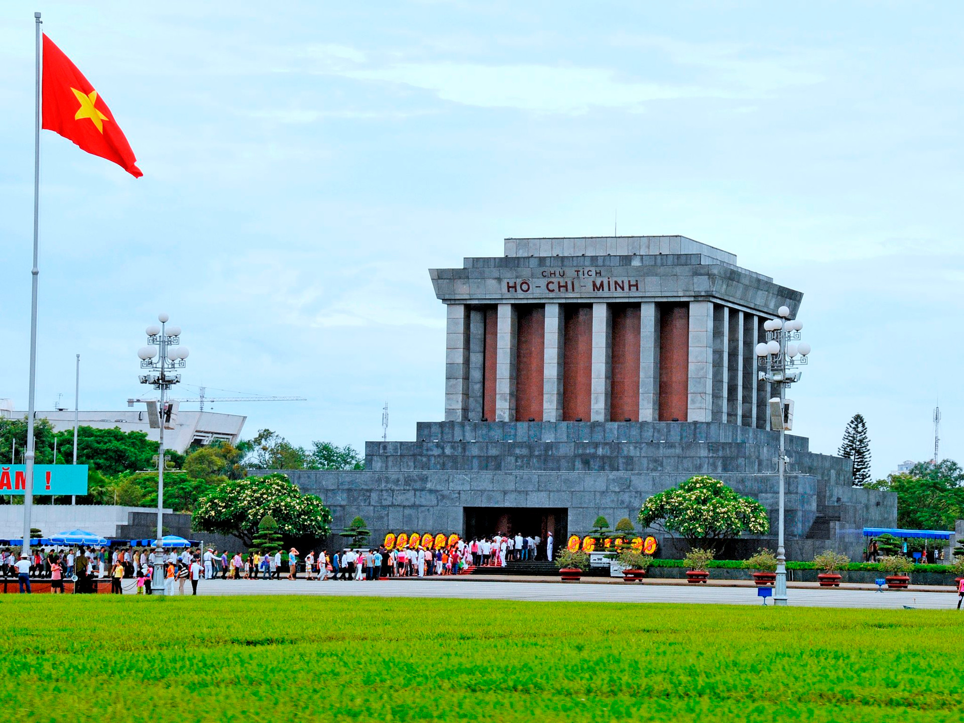 Ba Dinh Square - Ho Chi Minh Mausoleum